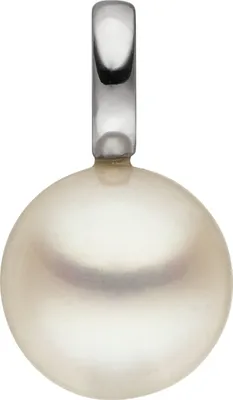 Produktbild von Anhänger 585 Gold Weißgold 1 Süßwasser Perle Perlenanhänger