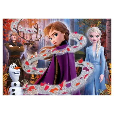 Image de Clementoni Puzzle 104 elementy Disney Frozen 2 z efektem brokatu