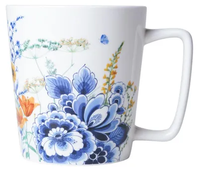 Heinen Delfts Blauw – Teebecher - Wildbloemen - 1 - 300ml – Bild 1
