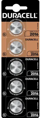 Produktbild von Duracell Batterie Procell - CR2016 Intense Lithium  5er Blis