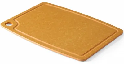 Productafbeelding van Hendi Snijplank antislip - vaatwasserbestendig - bruin houtvezel - 37 x 27.5 cm