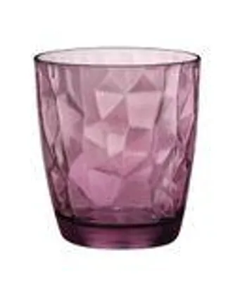 Obrázok produktu pre Bormiolio Rocco Gläser Set Diamond 6St. (Farbe Rock, purple, Trinkgläser 305 ml)