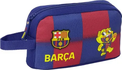 Imagen del producto de Kit de equipación de casa Safta FC Barcelona 25/26. Termo azul. Para niños, color azul, talla única