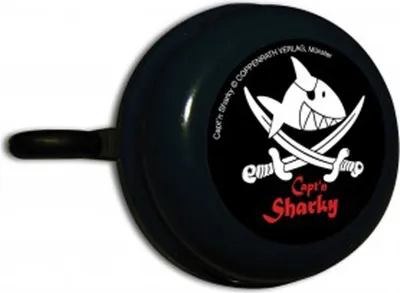 Produktbild von BIKE FASHION Fahrradklingel 'Capt'n Sharky'