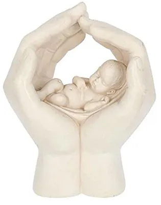 Zdjęcie produktu dla Figurka aniołka, 17 cm, biała, do dekoracji