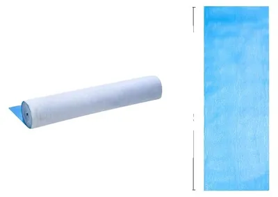 Immagine prodotto di Pellicola protettiva per tappeti, larghezza 39", impermeabile, blu, 84 pollici