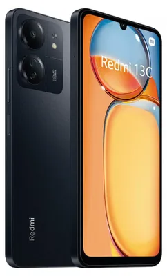 Produktbild von Xiaomi Redmi 13C 6GB/128GB Schwarz (Midnight Black) Dual SIM