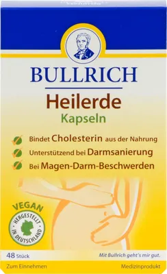Zdjęcie produktu dla BULLRICH Kapsułki z glinką leczniczą, 48 kapsułek