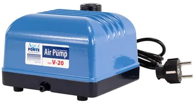 Image de Pompe à air AquaForte Hi-Flow V-20 Pompe à air de bassin 20 watts Compresseur