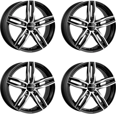 Productafbeelding van 4 Carmani velgen, model 14 Paul, 7.5x17 inch, ET55, 5x108 boutgaten, geschikt voor Volvo S60, V60, V70/XC70, XC60