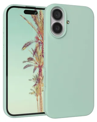 Produktbild von EAZY CASE Silikonhülle für Apple iPhone 17, Silikon Backcover Schutz in Grün