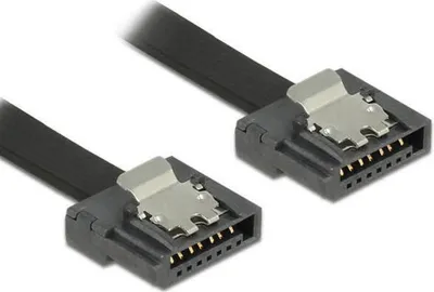 Produktbild von DeLOCK 0.3m SATA III, 0,3 m, SATA III, SATA 7-pin, SATA 7-pin, Stecker/Stecker, Gerade
