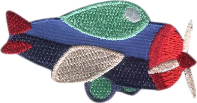 Obrázek produktu pro Letadlo - nášivka, nažehlovací nášivka, nášivka, nášivky, k nažehlení, velikost: 5,9 x 3 cm