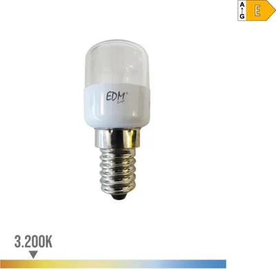Image de Ampoule Led Frigo E14 Edm Faible Consommation, Lumière Chaude Pour Réfrigérateur - Edm