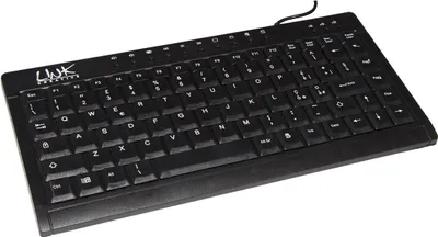Produktbild von LINK LKTAST04, Mini, Kabelgebunden, USB, Membran Key Switch, QWERTY, Schwarz