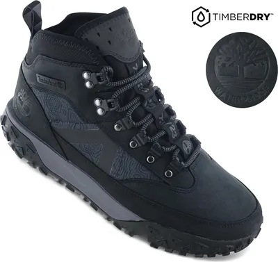Produktbild von TIMBERLAND GreenStride Motion 6 Mid LC WP Waterproof - Herren Winter Schuhe Stiefel Leder Schwarz TB1A5XRG-015 , EU 45 US 11