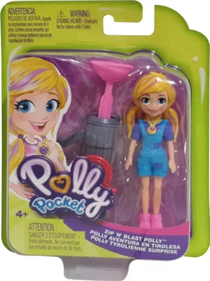 Zdjęcie produktu dla MATTEL FTP69 Polly Pocket Polly z miotaczem liny