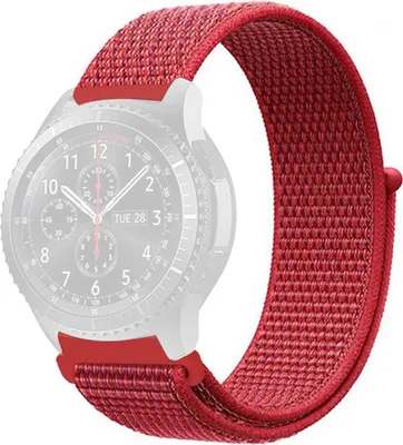 Image de Bracelet pour Samsung Galaxy Watch6/5/5Pro/4/3 20mm flexible velcro nylon