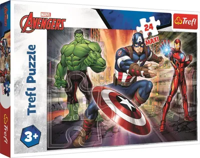 Image de CUBES PUZZLE MAXI 24 Dans le monde des Avengers 14321