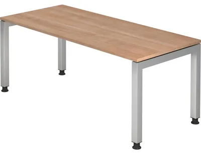 Produktbild von Schreibtisch 180x80cm Nussbaum