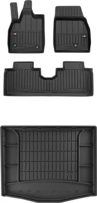 Produktbild von FROGUM Gummimatten Auto Fußmatten + Kofferraummatte für Ford Mustang Mach-E 2020-
