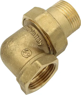 Produktbild von Mesing Rohr Winkelverschraubung 1 Zoll IG/AG Verschraubung Gewinde Fitting