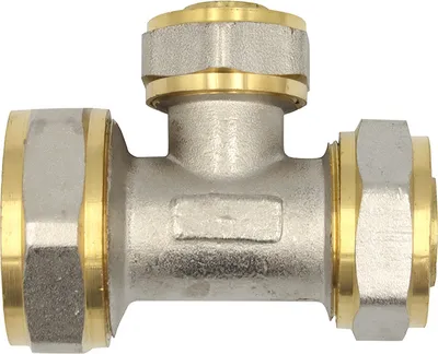 Produktbild von Klemmring Schraubfitting T-Stück reduziert 32x20x26 mm Verbundrohr