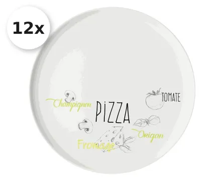 Produktbild von Pizzateller 32cm 12er Set Alberto