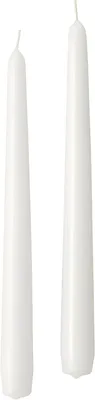 Obrázok produktu pre Sviečky, biele, priemer 2,2 cm, výška 30 cm, 12 kusov