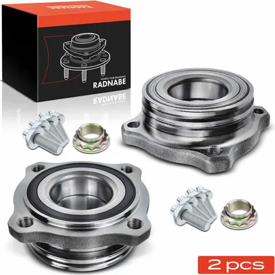 Image de Frankberg 2x Moyeu de roue Roulement de roue complet Arrière pour BMW X3 F25 X4 F26 1.6L 2.0L 3.0L 2010-2018