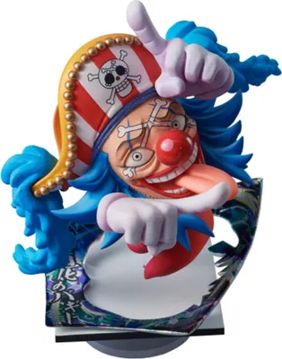 Immagine prodotto di One Piece Niformation Tsukuru Statua in PVC Buggy 10 cm