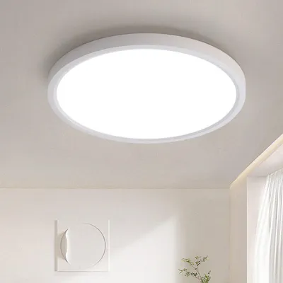 Produktbild von Deckenlampe LED Deckenleuchte Ø40CM Rund 36W Deckenleuchten flach 4000K Neutralweiß Decke Küchenlampen Ultra Dünn 2.5CM Ideal für Wohnzimmer