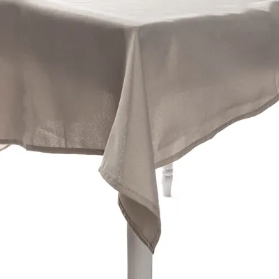Produktbild von Tischdecke fleckabweisend und abwaschbar einfarbig hellgrau 150x300cm