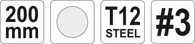Produktbild von Yato YT-62359 Feile und Raspel