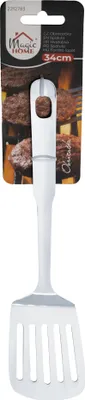 Immagine prodotto di Spatola MagicHome, da cucina, inox, con fori, 34 cm