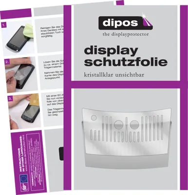 Produktbild von 1x Schutzfolie für NIVONA NICR 626 Tropfblech klar Displayschutzfolie Folie Display Schutz dipos