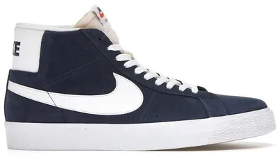 Obrázok produktu pre Nike SB Zoom Blazer Mid, modrá a biela farba, veľkosť EU 38,5