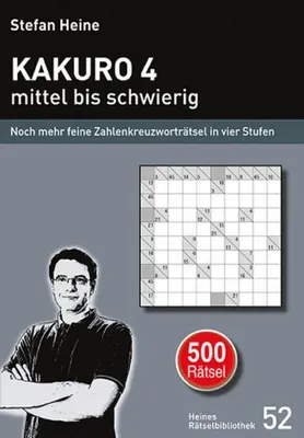 Produktbild von Kakuro 4 - mittel bis schwierig 2