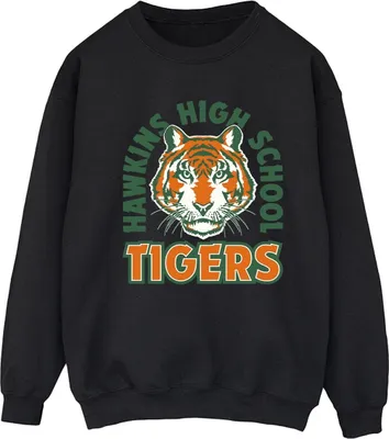 Produktbild von Netflix - "Stranger Things Hawkins" Sweatshirt für Damen BI35888 (XL) (Schwarz)