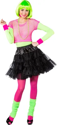 Produktbild von Netzoberteil neonpink, Größe:S/M