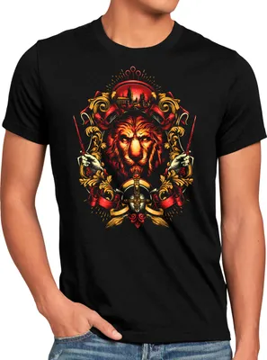 Produktbild von BaumwolleCloud Sei mutig Herren T-Shirt eule harry zauberstab besen zauberschule