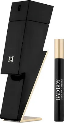 Zdjęcie produktu dla Carolina Herrera Bad Boy Zestaw Woda toaletowa, 100 ml + Miniaturka wody toaletowej, 10 ml