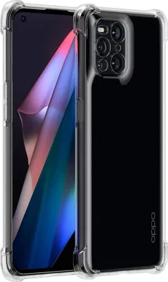 Produktbild von OPPO Find X3 Pro 5G Hülle, LaimTop Crystal Transparent Weich TPU Bumper Stoßfest Fallschutz Schutzhülle für OPPO Find X3 Pro 5G