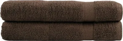 Obrázek produktu pro Prémiové ručníky SOLUND 2 ks hnědé 100x200 cm 600 g/m²