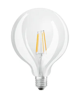 Produktbild von Osram RF Globe 40 4 W/827 E27 FIL 4PACK LED-Kugel, Sockel E27, 4 Watt, Warmweiß, 2700 K,