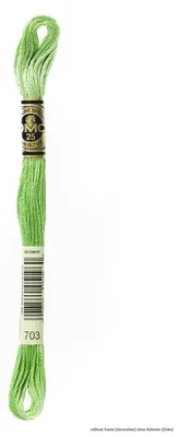 Immagine prodotto di Filato da ricamo DMC Mouline Special 117MC -703, 6 capi, 8 m