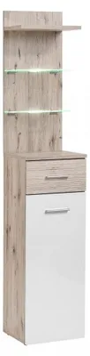 Image de Placard de rangement avec étagères - GUSTAVO - 40 x 35 x 200 cm