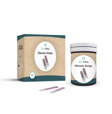 Produktbild von Blutzucker-Teststreifen Go-Keto x50