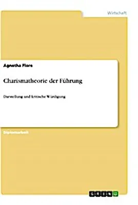 Produktbild von Charismatheorie der Führung