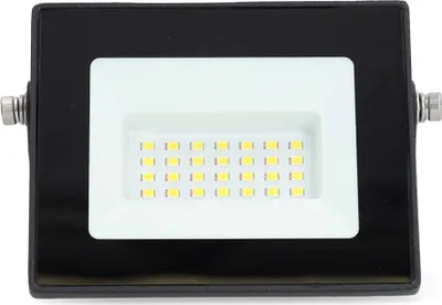 Produktbild von Nedis, 20W LED-Außenstrahler 4000K 1620lm IPX6 kabelgebunden, Schwarz